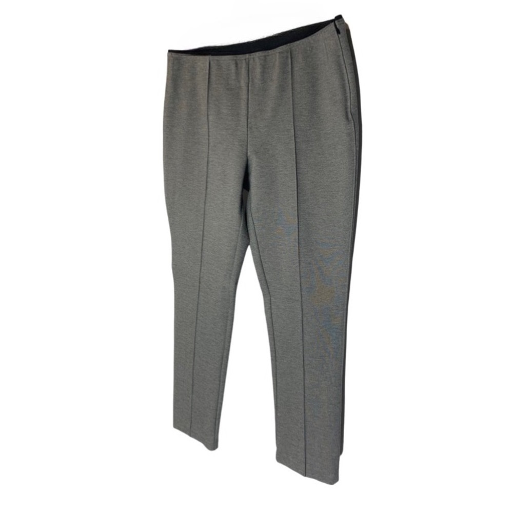 RAG & BONE Side Zip Ponte Stretch Pants in Grey Size 8